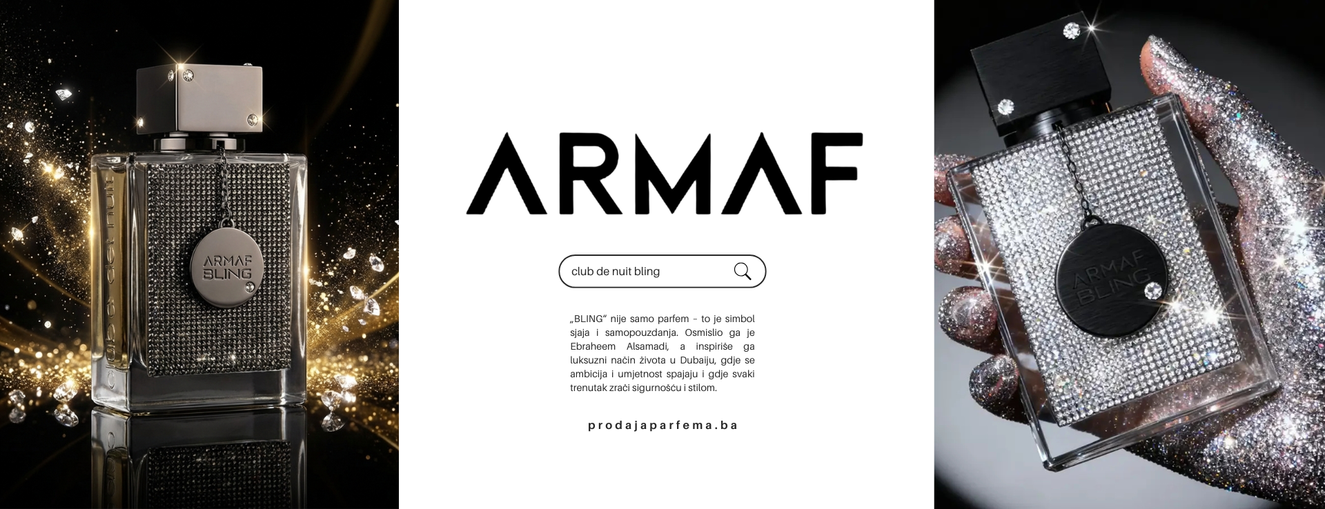 Predstavljamo Club De Nuit ‘BLING’ – novi dragulj u kruni Armafa.