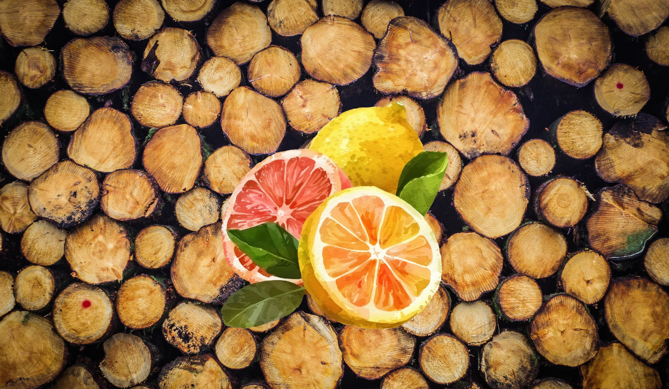 Drveni citrusni