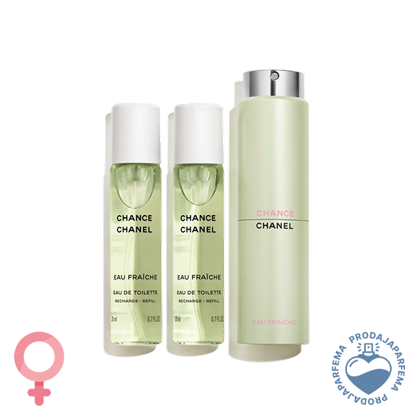 Chanel Chance Eau Fraiche - 3x20ml