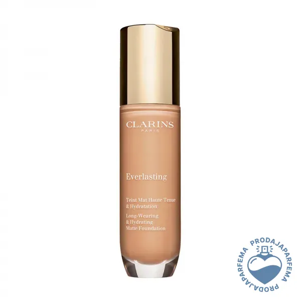 CLARINS Everlasting Foundation (N°107C Beige) 30ml | Tečni puderi