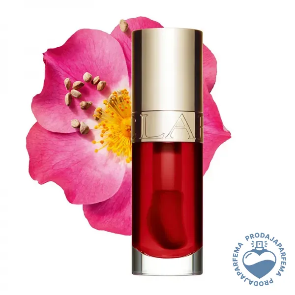 CLARINS Lip Comfort Oil (08 Strawberry) 7ml | Sjajevi