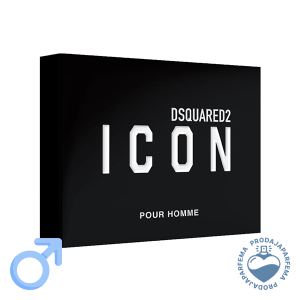 DSQUARED² Icon Pour Homme Set (100ml EDP + 10ml EDP + neseser)