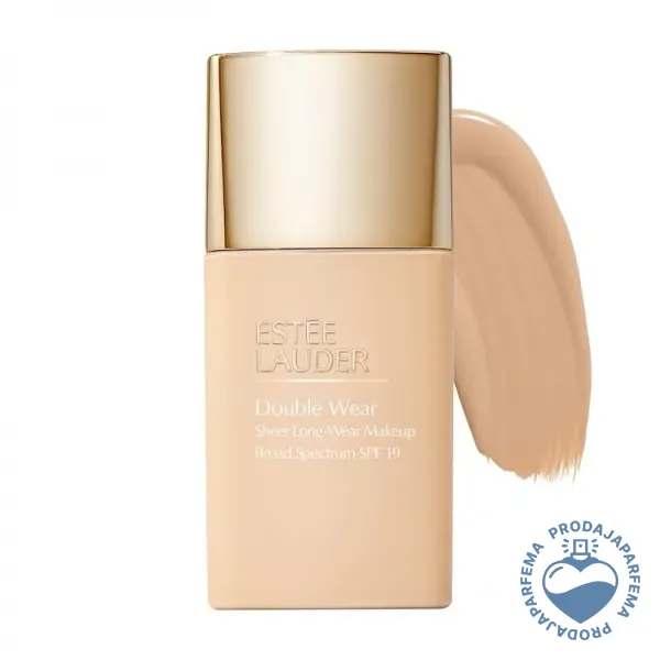 ESTĒE LAUDER Double Wear Sheer Long-Wear Makeup (1W1 Bone) 30ml | Tečni puderi