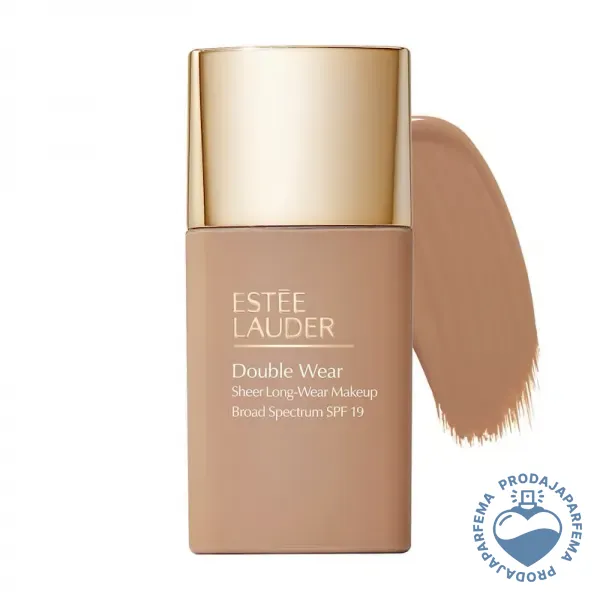 ESTĒE LAUDER Double Wear Sheer Long-Wear Makeup (3C2 Pebble) 30ml | Tečni puderi