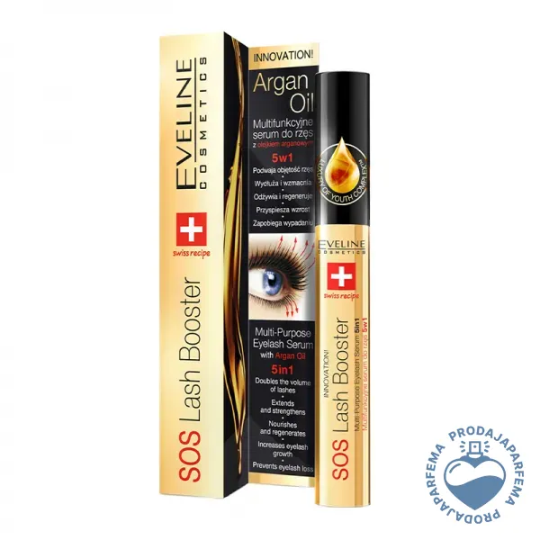 EVELINE COSMETICS SOS Lash Booster serum za trepavice 10ml | Prajmeri i serumi
