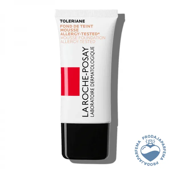 LA ROCHE-POSAY Toleriane Mousse Foundation (N°02 Light Beige) 30ml | Tečni puderi