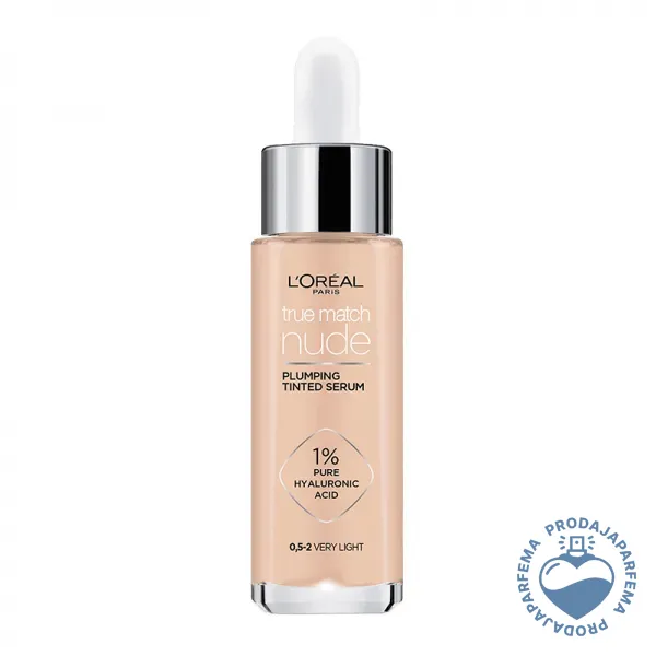 L'ORÉAL True Match Nude tonirani serum 0.5-2 Very Light 30ml | Tečni puderi