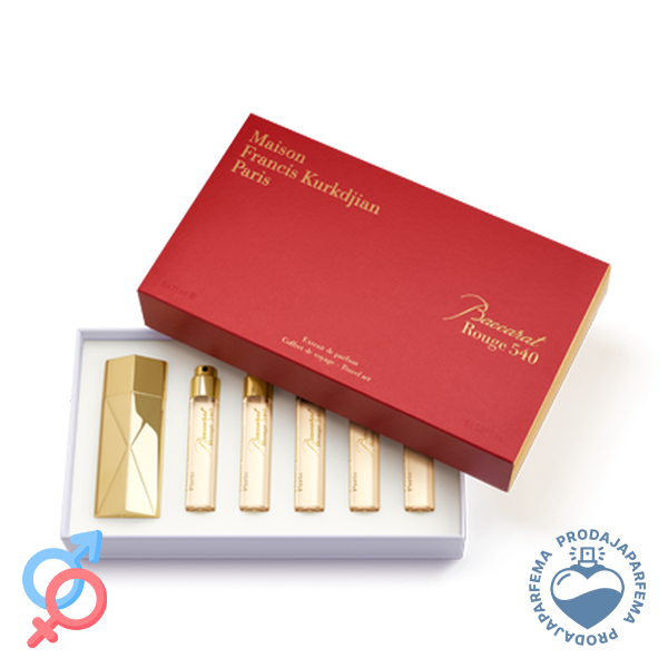 Maison Francis Kurkdjian Baccarat Rouge 540 Extrait de Parfum Travel set - 5x11ml