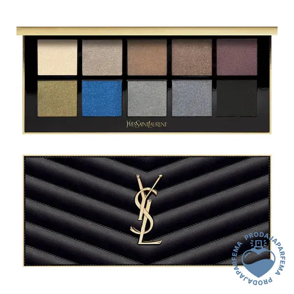 Yves Saint Laurent Couture Colour Clutch Palette 4 Tuxedo 12g | Senke za oči