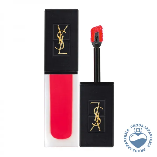 Yves Saint Laurent Tatouage Couture Velvet Cream Liquid Lipstick (N°202 Coral Symbol) 6ml | Tečni ruževi
